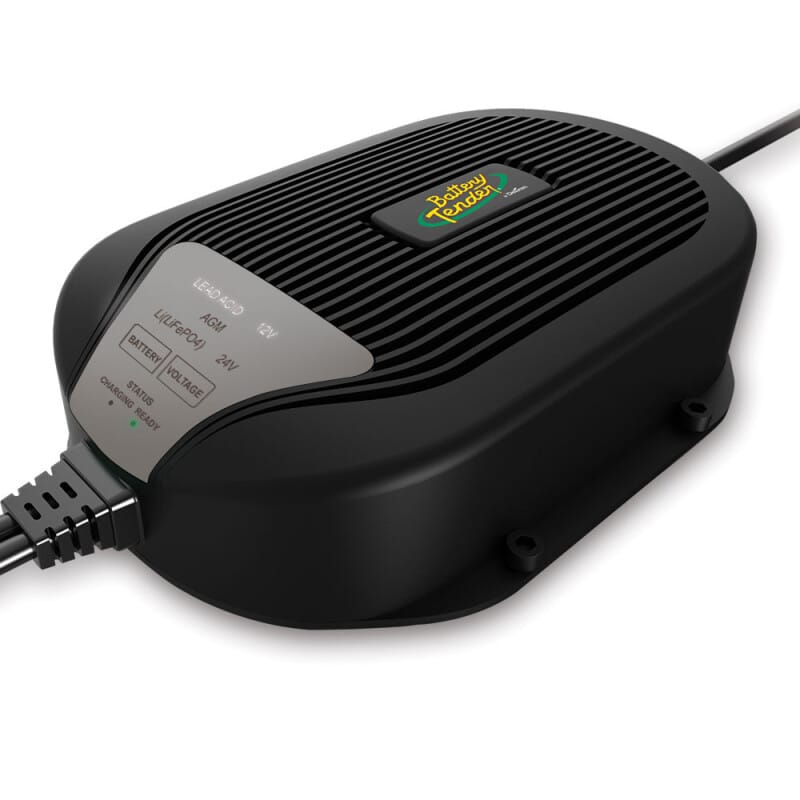 Battery Tender — Battery Tender 12V/24V 2.5A/5A Selectable Chemistry Weatherproof Battery Charger