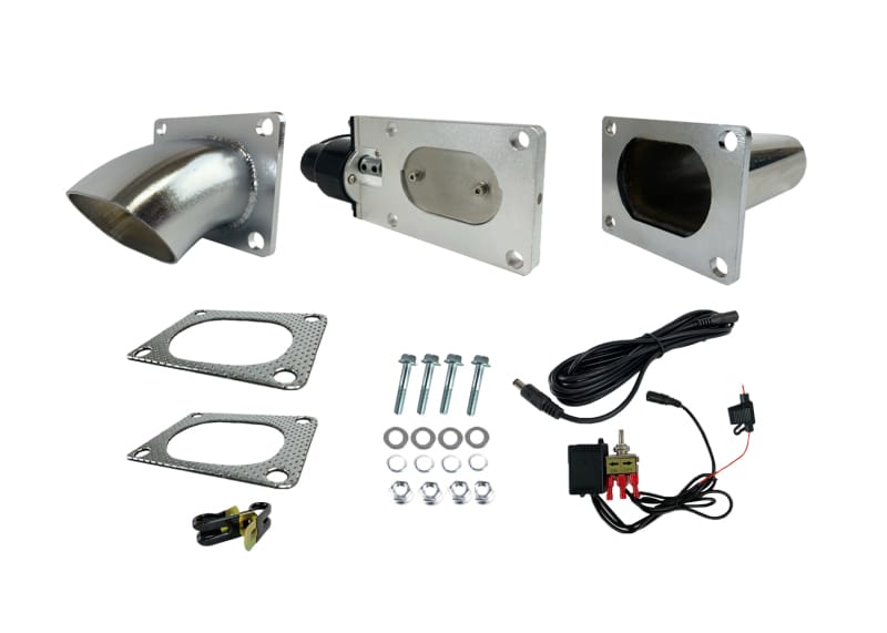 Granatelli Motor Sports — Granatelli 3.0in Oval Stainless Steel Electronic Exhaust Cutout
Exhaust Cut-Out