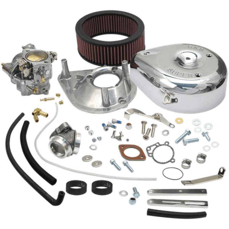 S&S Cycle — S&S Cycle 79-84 BT Models Super E Carburetor Kit -Standard Tanks