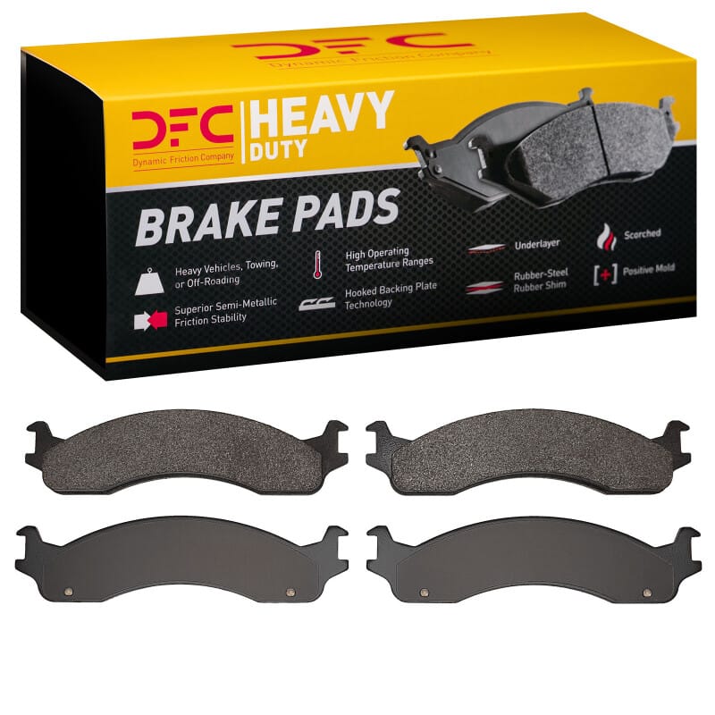 DFC — DFC 98-03 Dodge Ram 3500 Van Front Heavy Duty Pads - Semi Metallic
DFC Brake Pad Set