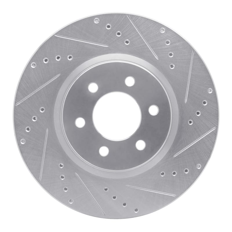 R1 Concepts — R1 92-02 Dodge Viper Front Right Drilled & Slotted Silver Brake Rotor
R1 Brake Rotor Drill