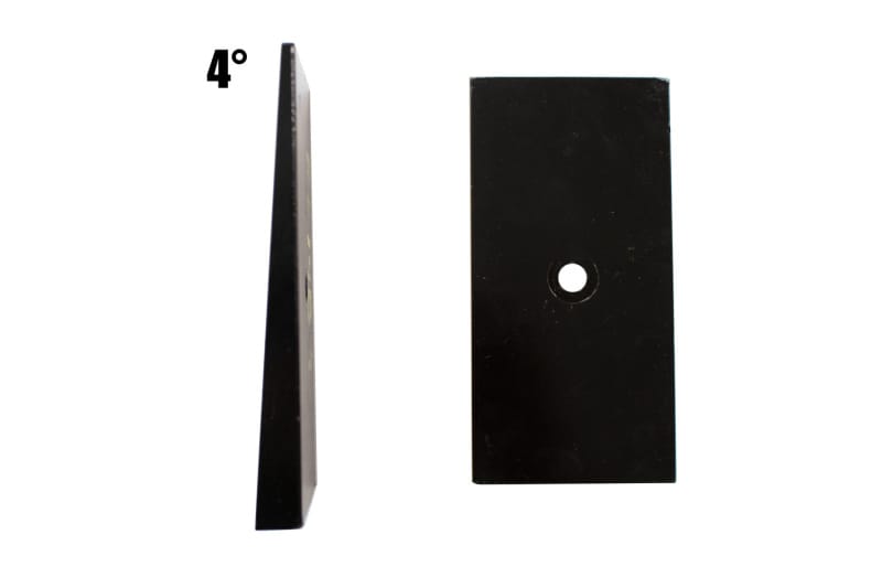 Fishbone Offroad — Fishbone Offroad Universal 4in Leaf Spring Shim - Black