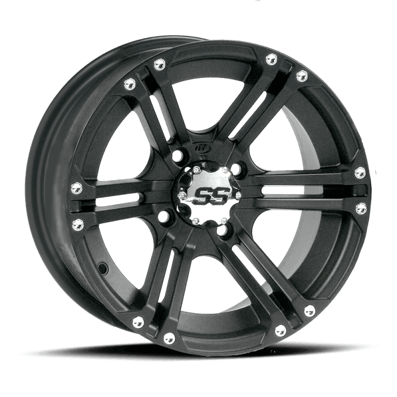 ITP — ITP SS 212 12x7 / 4x110 BP / 5+2 Offset Black Wheel