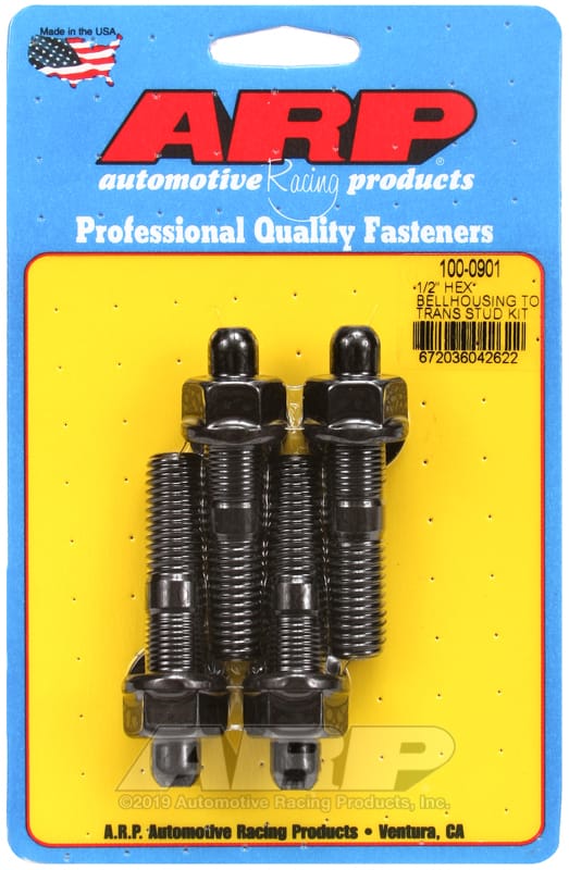 ARP — ARP 1/2in Dia Hex Bellhousing to Trans Stud Kit