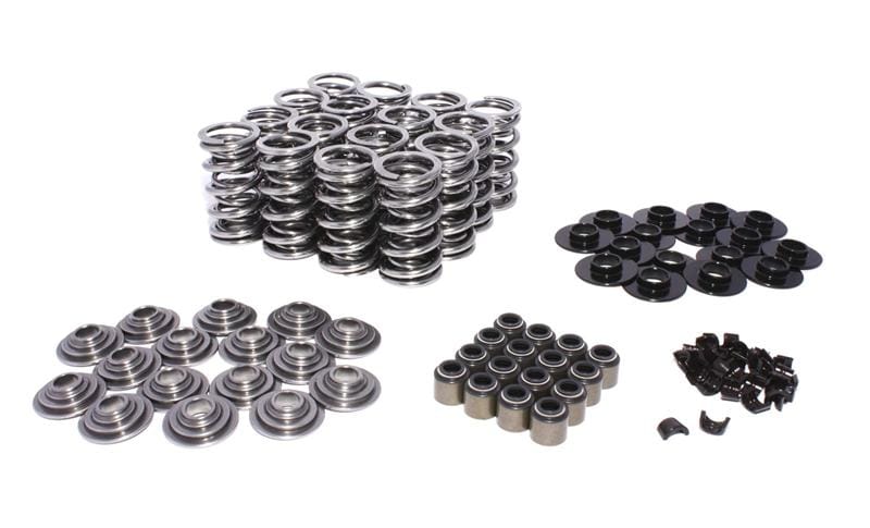 COMP Cams — GM LS Dual Valve Spring Kit w/ Tool Steel Retainers, .660" Max Lift
GM LS Dual Valve Spring Kit w/ Tool Steel Retainers; .660" Max Lift