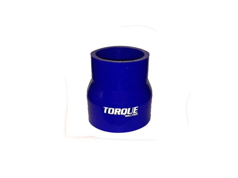 Torque Solution — Torque Solution Transition Silicone Coupler: 2 inch to 2.5 inch Blue Universal