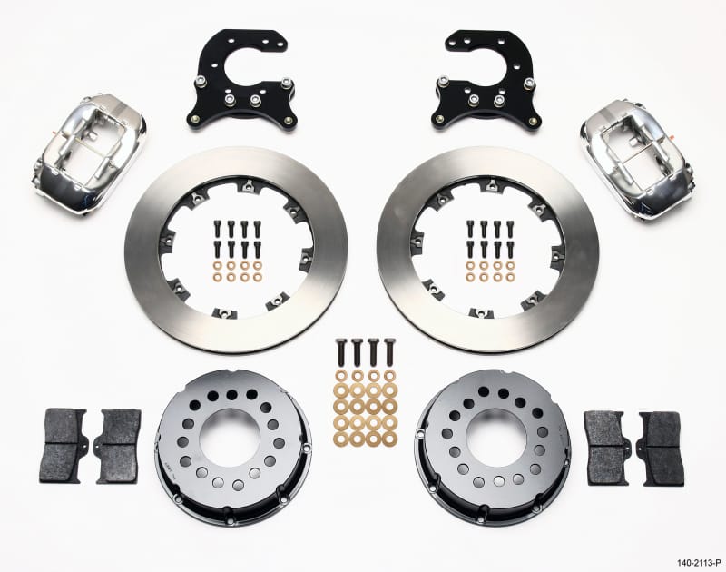 Wilwood — Wilwood Forged Dynalite P/S Rear Kit Polished Small Ford 2.66in Offset
BRAKE KIT