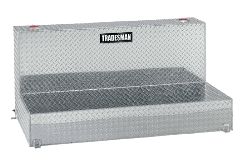 Tradesman — Tradesman Aluminum L-Shape Liquid Storage Tank (48 Gallon Capacity) - Brite