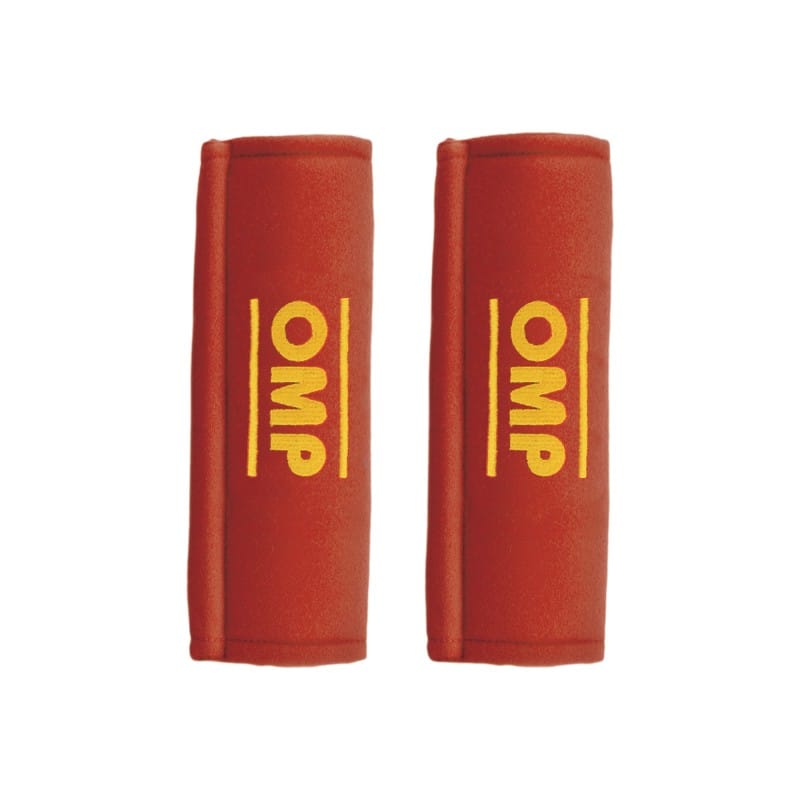 OMP — OMP Belt Pads (Pair) - Red Safety Harness Pads 3 in.