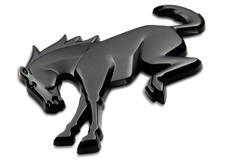 Ford Racing — Ford Racing Bronco Rear Emblem - Matte Black
Emblem