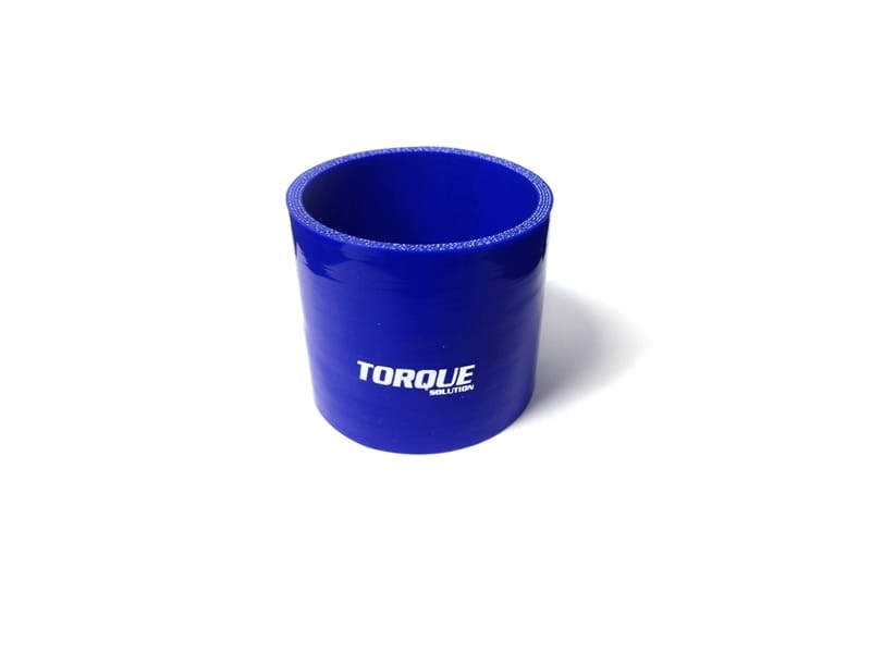 Torque Solution — Torque Solution Straight Silicone Coupler: 4in Blue Universal
