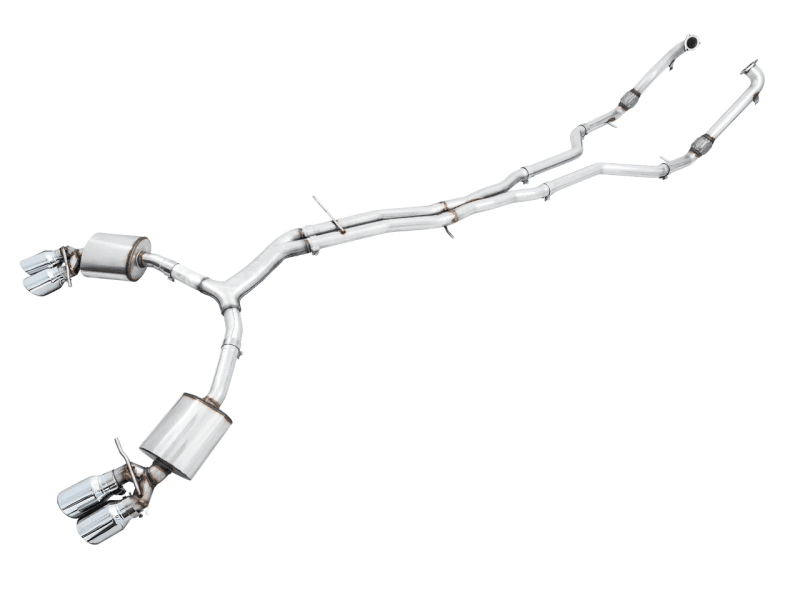 AWE Tuning — AWE Tuning Audi B9 S5 Sportback Touring Edition Exhaust - Non-Resonated (Silver 102mm Tips)
Touring Exhaust