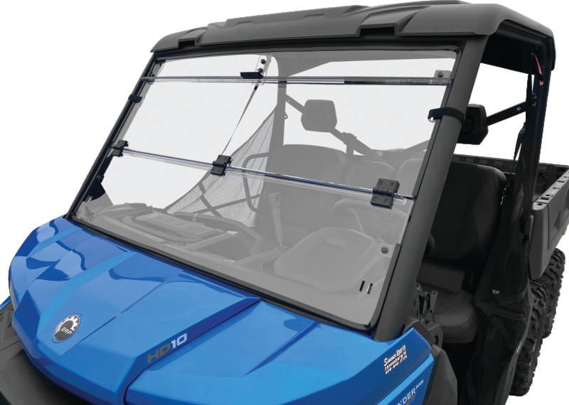 QuadBoss — Windbreak Folding Windshield, 0.177"