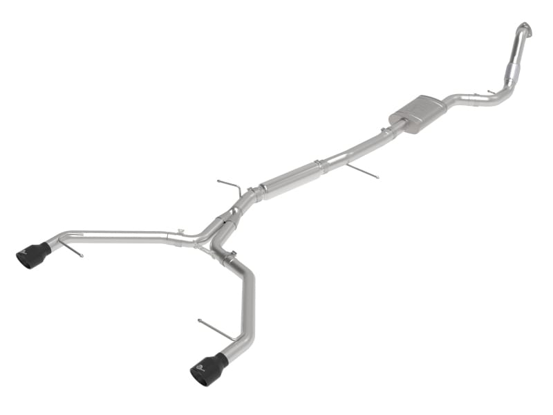 aFe — aFe 17-19 Audi A4 (B9) MACH Force-Xp 3in to 2.5in 304 SS Cat-Back Exhaust System-Dual SS Tips
Cat-Back Exhaust