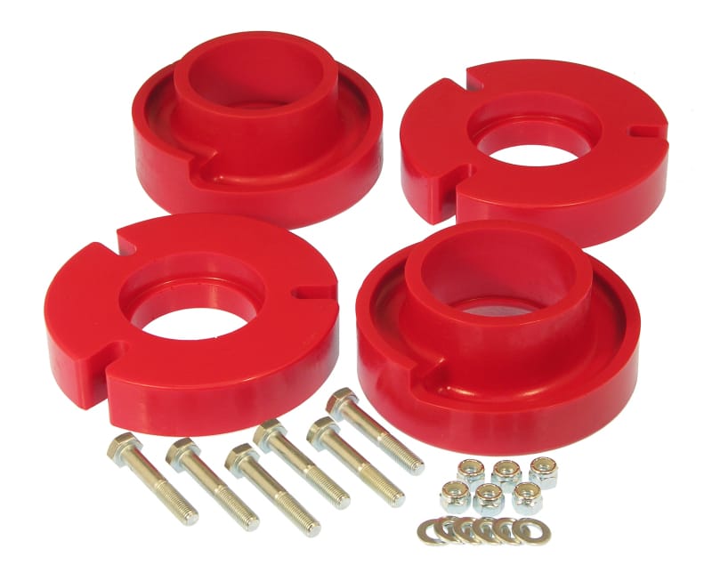 Prothane — Prothane 04+ Ford F150 Front Coil Spring 2.5in Lift Spacer - Red
COIL SPRING ISOLATOR
