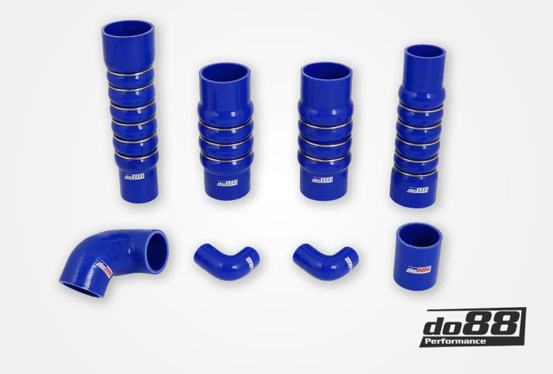 do88 — do88 00-02 Audi RS4 Quattro 2.7L BiTurbo (B5) Pressure Hoses - Blue