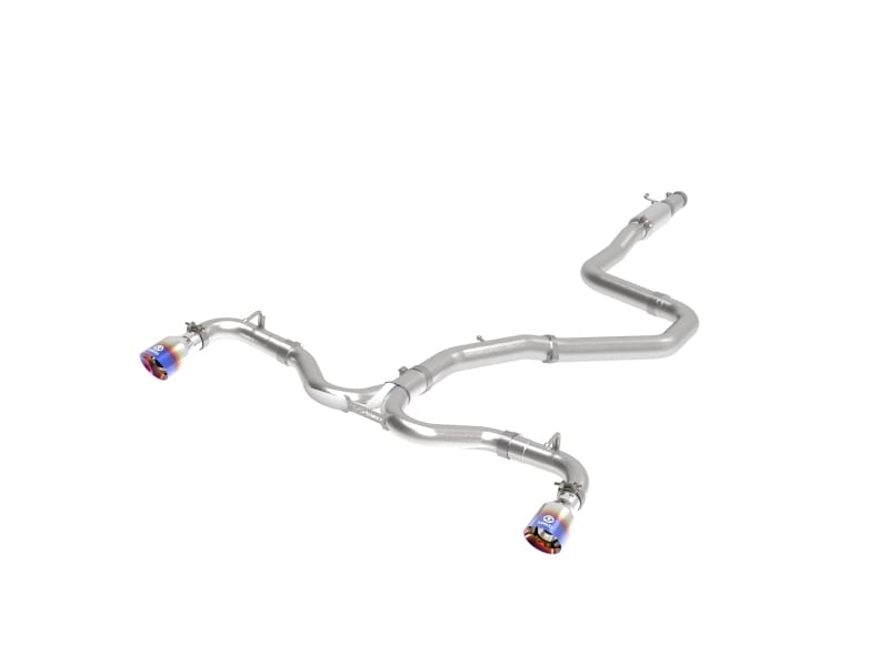 aFe — aFe Takeda 304SS Cat-Back Exhaust w/Blue Flame Tips 2018 Hyundai Elantra GT Sport I4 1.6L (t)
Cat-Back Exhaust