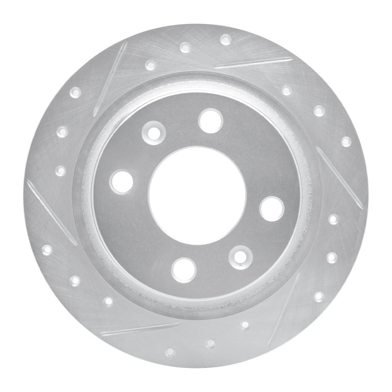 R1 Concepts — R1 86-98 Saab 9000 Rear Left Drilled & Slotted Silver Brake Rotor
R1 Brake Rotor Drill