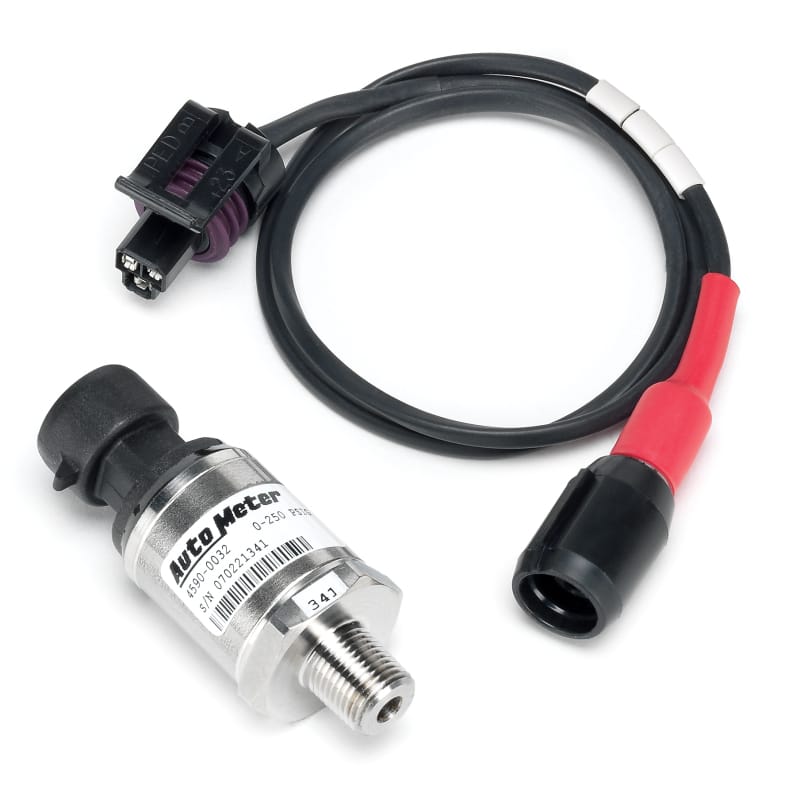 AutoMeter — Autometer 250PSI Pressure Sensor Solid State 1/8 NPTF Male
PrsSen 250psi 1/8NPT