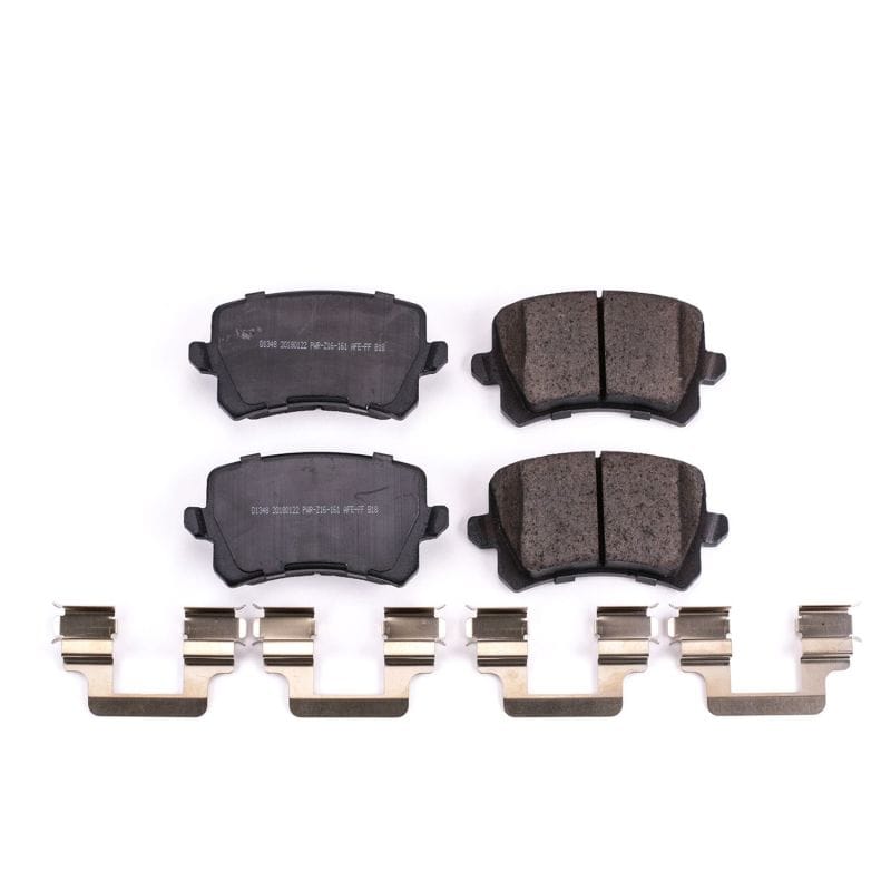 PowerStop — Power Stop 2015 Audi Q3 Rear Z17 Evolution Ceramic Brake Pads w/Hardware
Z17 Brake Pads