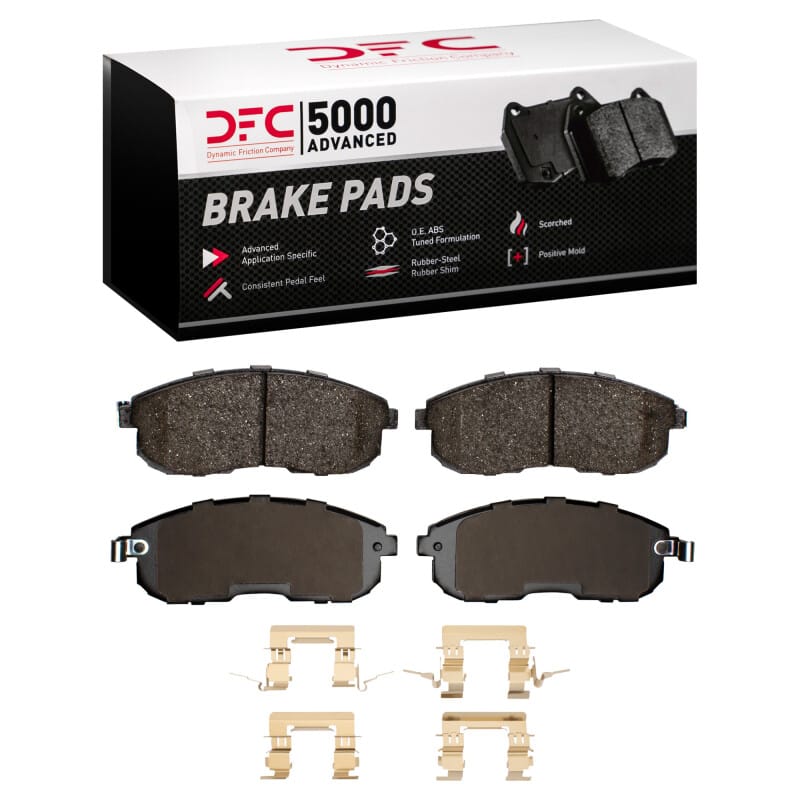 DFC — DFC 99-13 Infiniti I30 Front 5000 Advanced Ceramic Brake Pads and Hardware Kit
DFC Brake Pad Set