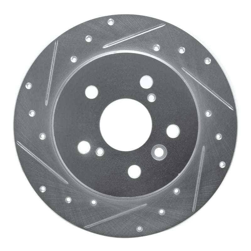 R1 Concepts — R1 00-04 Toyota Avalon Rear Left Drilled & Slotted Silver Brake Rotor
R1 Brake Rotor Drill