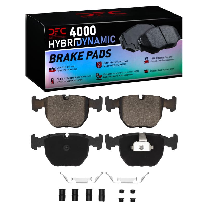DFC — DFC 95-06 BMW M5 Front 4000 HybriDynamic Brake Pads and Hardware Kit
DFC Brake Pad Set