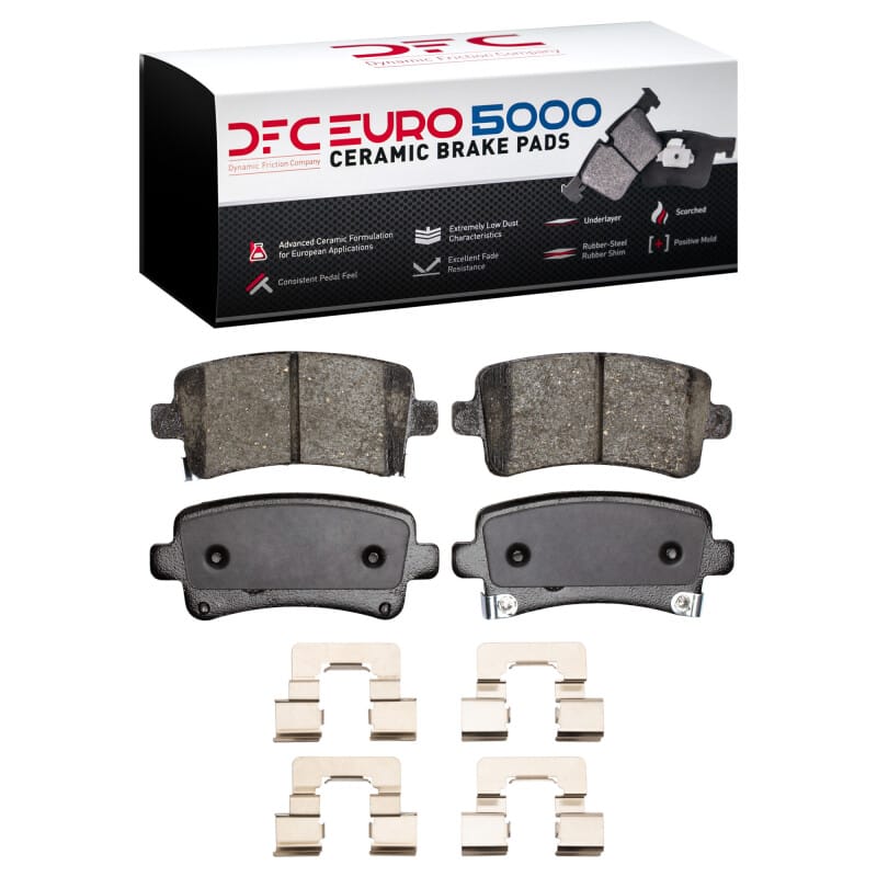 DFC — DFC 11-16 Buick LaCrosse Rear Euro 5000 Ceramic Brake Pads and Hardware Kit
DFC EURO Pads + HW