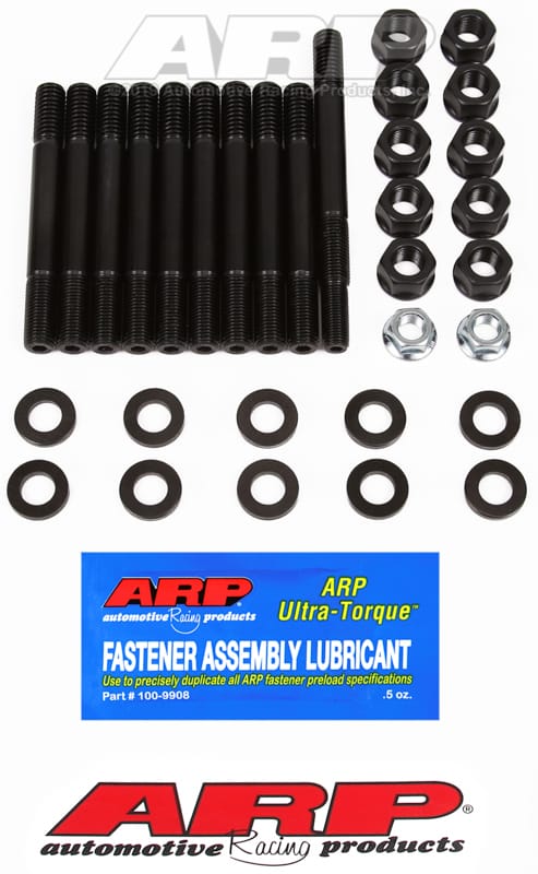 ARP — ARP Ford 302 w/dual Or Rear Sump Oil Pan Main Stud Kit