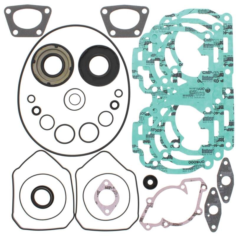 Vertex Pistons — Vertex Gaskets 00-01 Ski-Doo Formula Deluxe 600 Complete Gasket Kit w/ Oil Seals