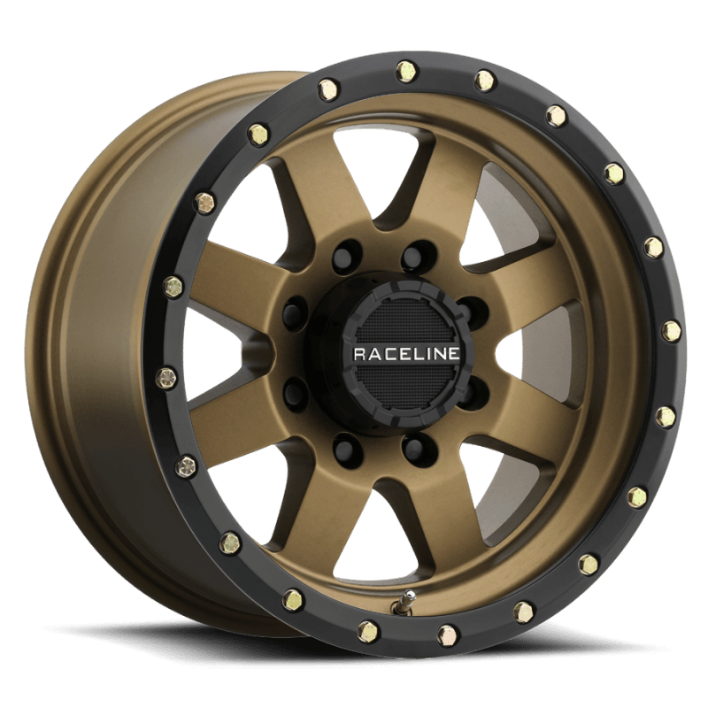 Raceline — Raceline 935BZ Defender 17x9in / 6x139.7 BP / 0mm Offset / 107.95mm Bore - Bronze Wheel
