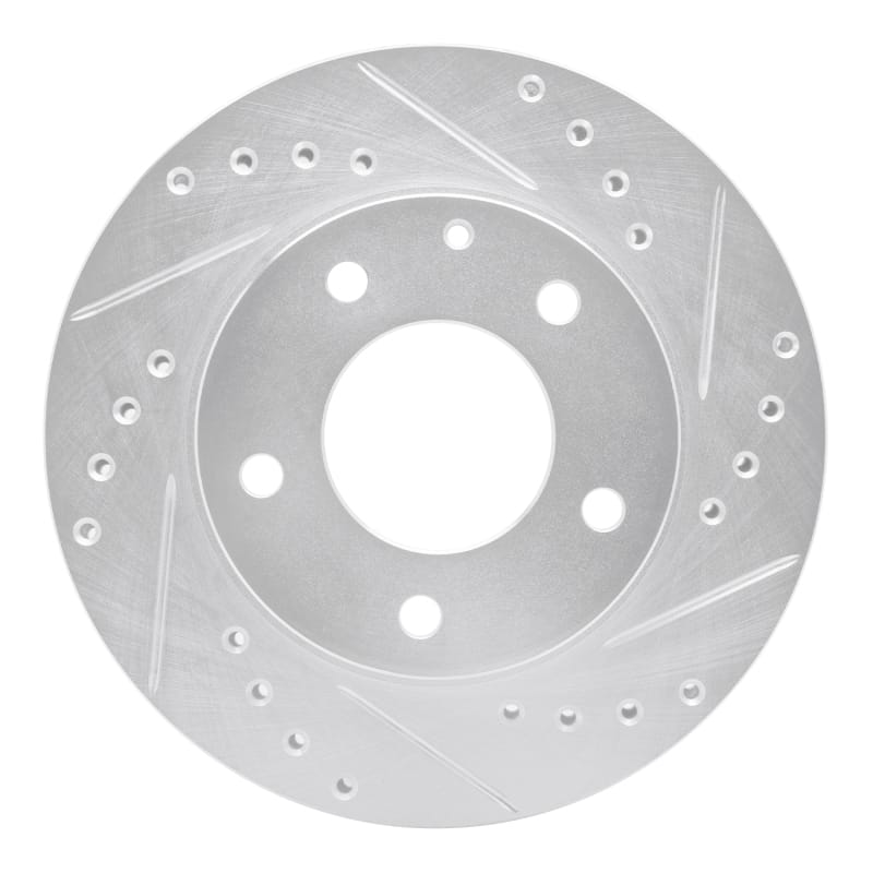 R1 Concepts — R1 93-03 Ford Probe Front Right Drilled & Slotted Silver Brake Rotor
R1 Brake Rotor Drill