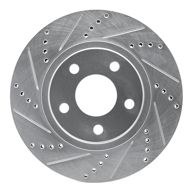 R1 Concepts — R1 97-05 Buick Park Avenue Front Left Drilled & Slotted Silver Brake Rotor
R1 Brake Rotor Drill