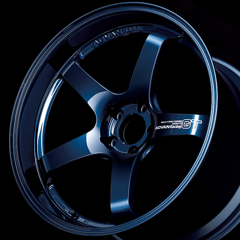 Advan — Advan GT 19X9 +20 5x120 - Titanium Blue Wheel