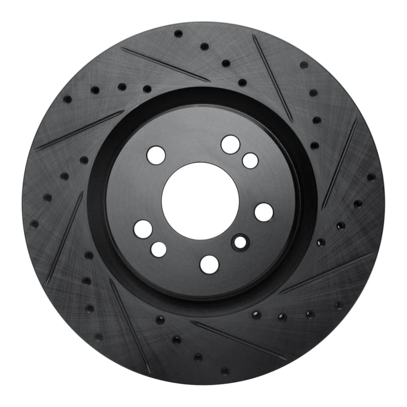 R1 Concepts — R1 06-12 Mercedes-Benz ML500 (USA/Canada) Front Right Drilled & Slotted Black Brake Rotor
R1 Brake Rotor Drill