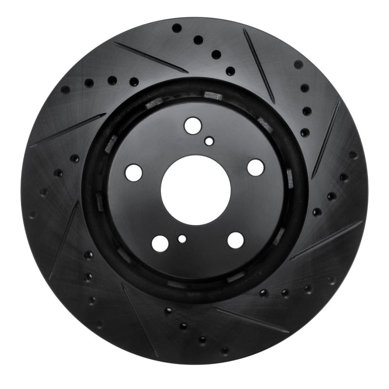 R1 Concepts — R1 09-15 Toyota Venza Front Right Drilled & Slotted Black Brake Rotor
R1 Brake Rotor Drill