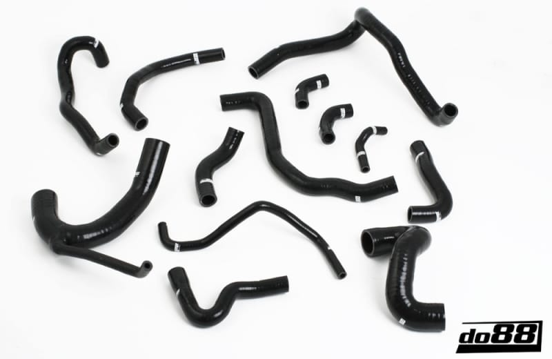 do88 — do88 98-02 Audi S4/RS4 2.7L BiTurbo (B5) Radiator Hoses - Black