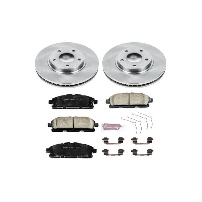 PowerStop — Power Stop 11-17 Nissan Quest Front Autospecialty Brake Kit