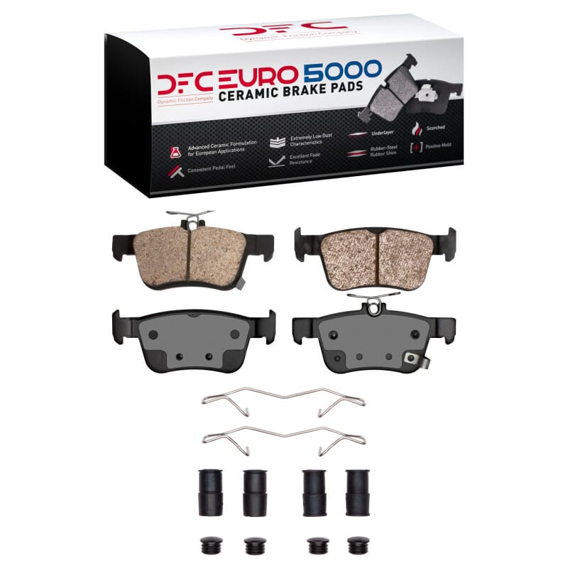 DFC — DFC 16-25 Acura Integra Rear Euro 5000 Ceramic Brake Pads and Hardware Kit
DFC EURO Pads + HW