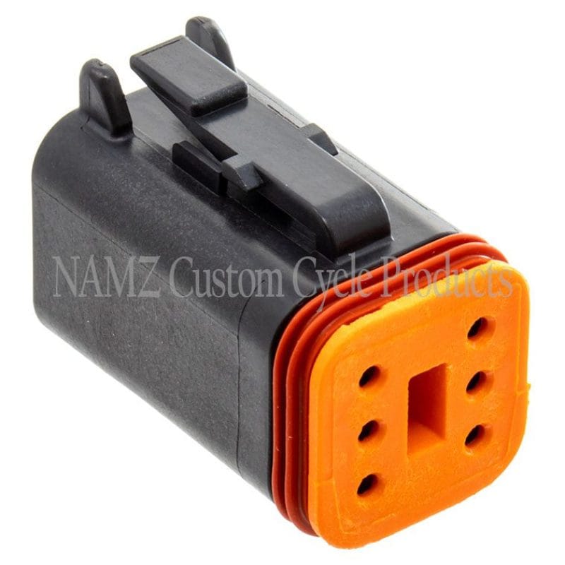 NAMZ — NAMZ Deutsch DT Series 6-Wire Plug & Wedgelock - Black (Repl. HD 72116-94BK)