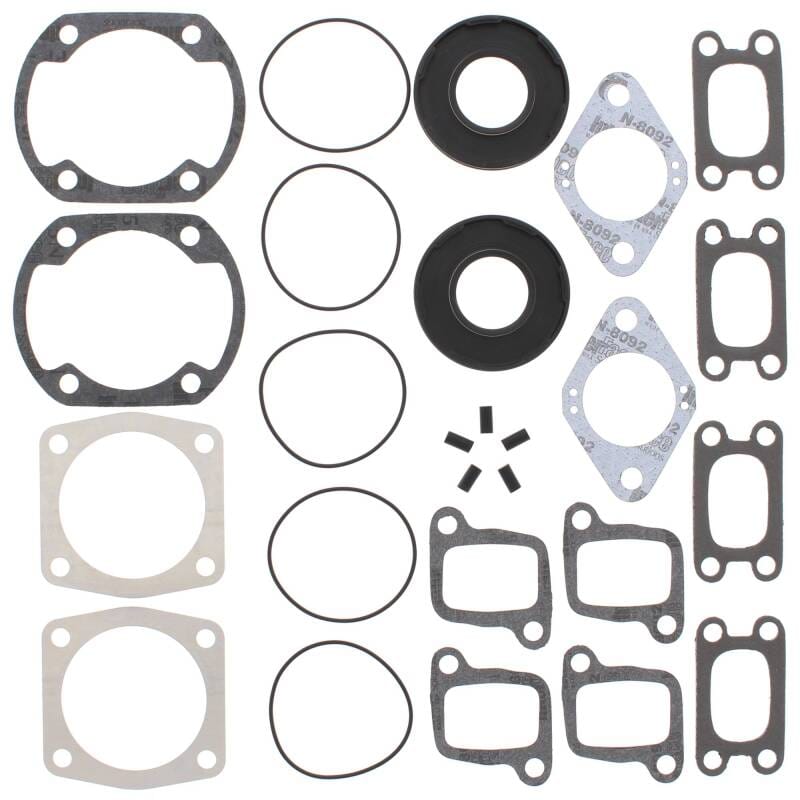Vertex Pistons — Vertex Gaskets 1991 Ski-Doo Nordic 50 Complete Gasket Kit w/ Oil Seals