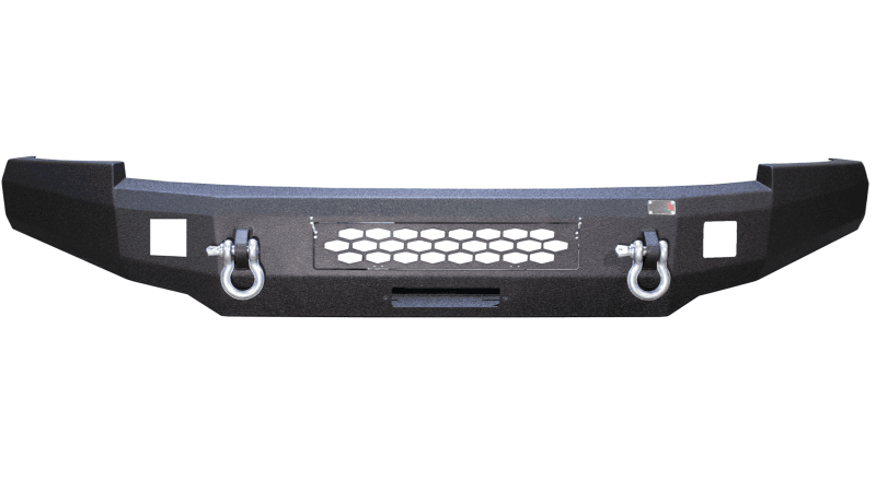 Fishbone Offroad — Fishbone Offroad 07-13 Chevy Silverado 1500 Front Bumper - Black