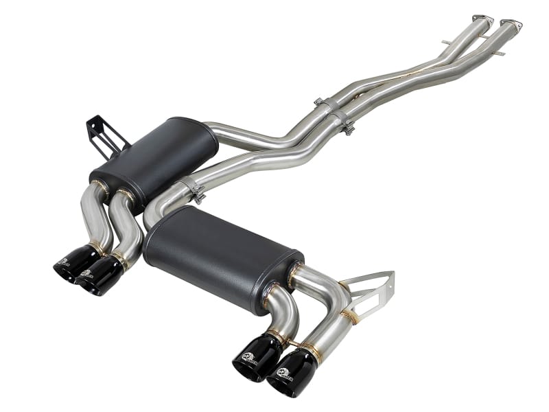aFe — aFe MACH ForceXP 2.5 IN 304 Stainless Steel Cat-Back Exhaust System w/ Black Tips 01-06 BMW M3 (E46)
Cat-Back Exhaust
