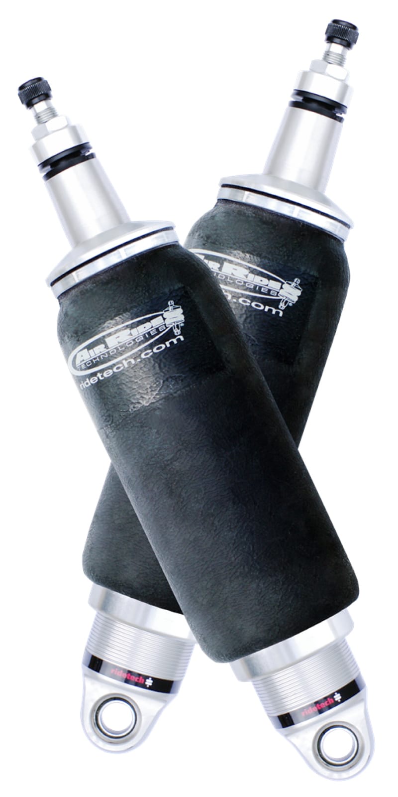 Ridetech — Ridetech HQ Series Rear ShockWaves 4.1in Travel 4in dia Rolling Sleeve .625 Bearing/2in Stud
HQ SKW 4" 4.1" Stud