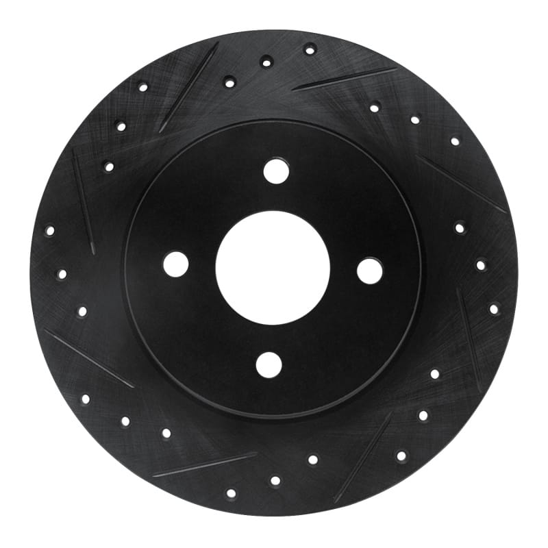 R1 Concepts — R1 02-04 Ford Focus Rear Left Drilled & Slotted Black Brake Rotor
R1 Brake Rotor Drill