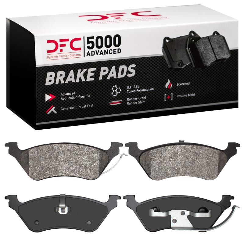 DFC — DFC 01-07 Chrysler Town & Country Rear 5000 Advanced Semi Metallic Brake Pads
DFC Brake Pad Set