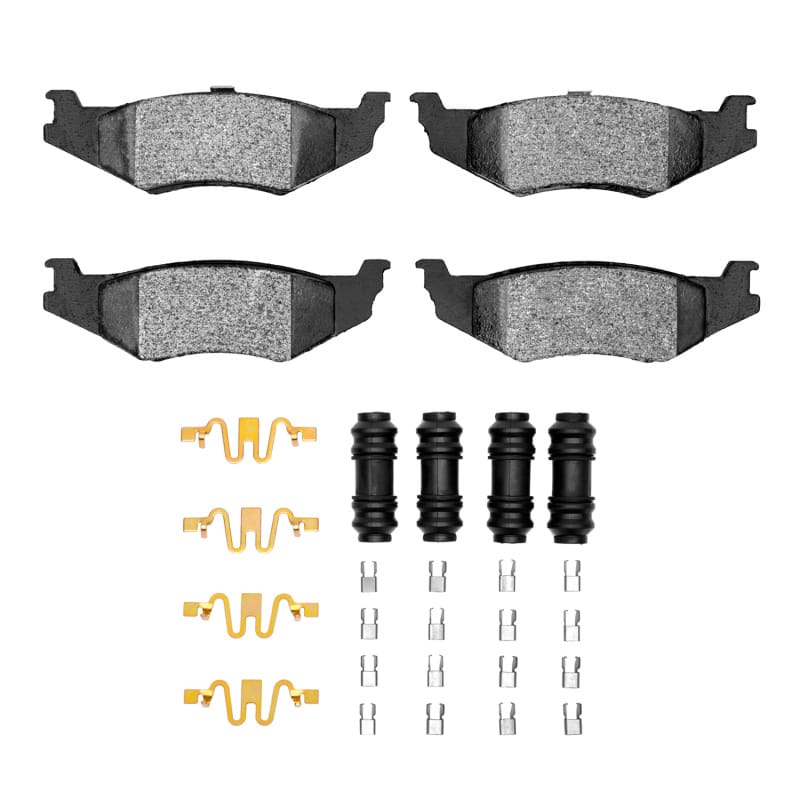 DFC — DFC 89-10 Chrysler Concorde Rear 5000 Advanced Semi Metallic Brake Pads and Hardware Kit
DFC Brake Pad Set