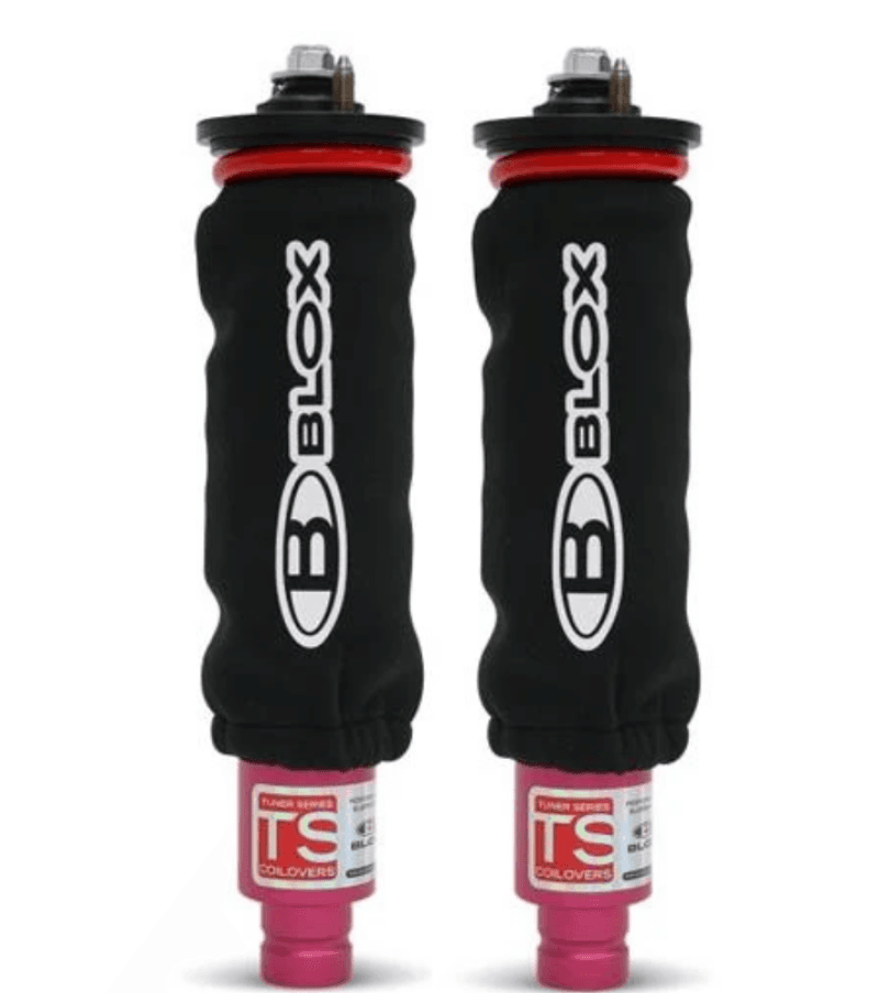BLOX Racing — BLOX Racing Neoprene Coilover Covers - Black (Pair)