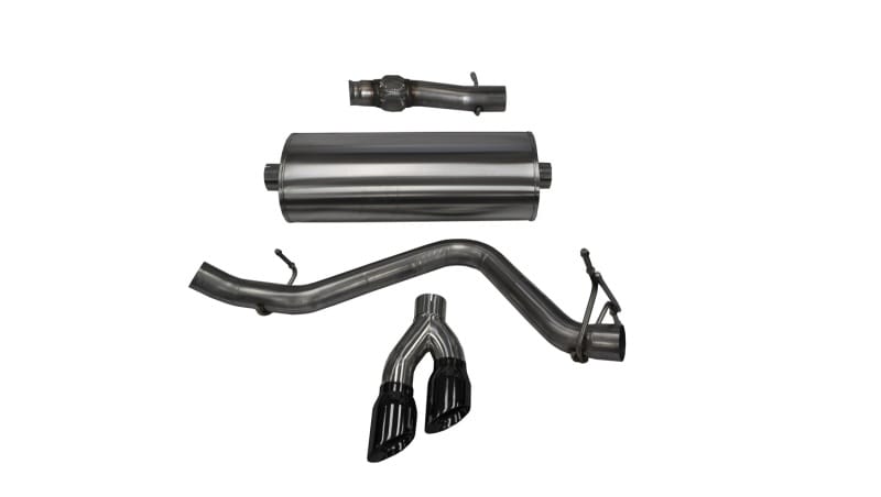 CORSA Performance — Corsa 14-19 GMC Sierra/Chevy Silv 1500 Reg. Cab/Std. Bed 5.3L V8 Black Sport Single Side CB Exhaust
Exhaust