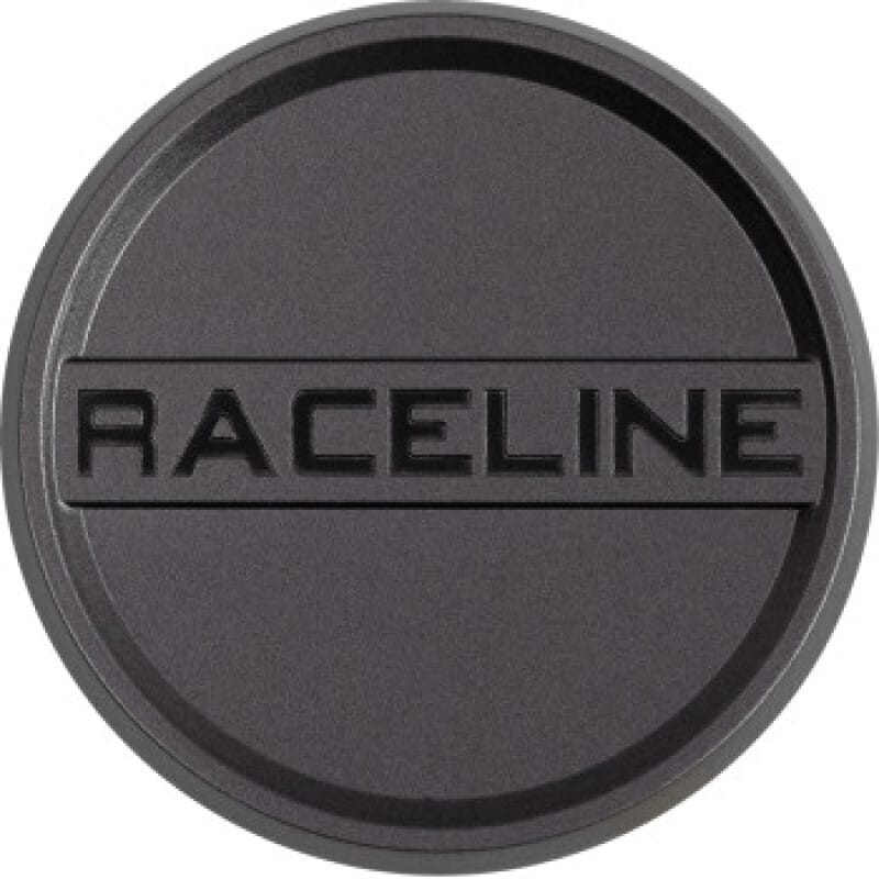 Raceline — Raceline Center Cap - 4X137/156 - Gloss Black w/Decal Pack